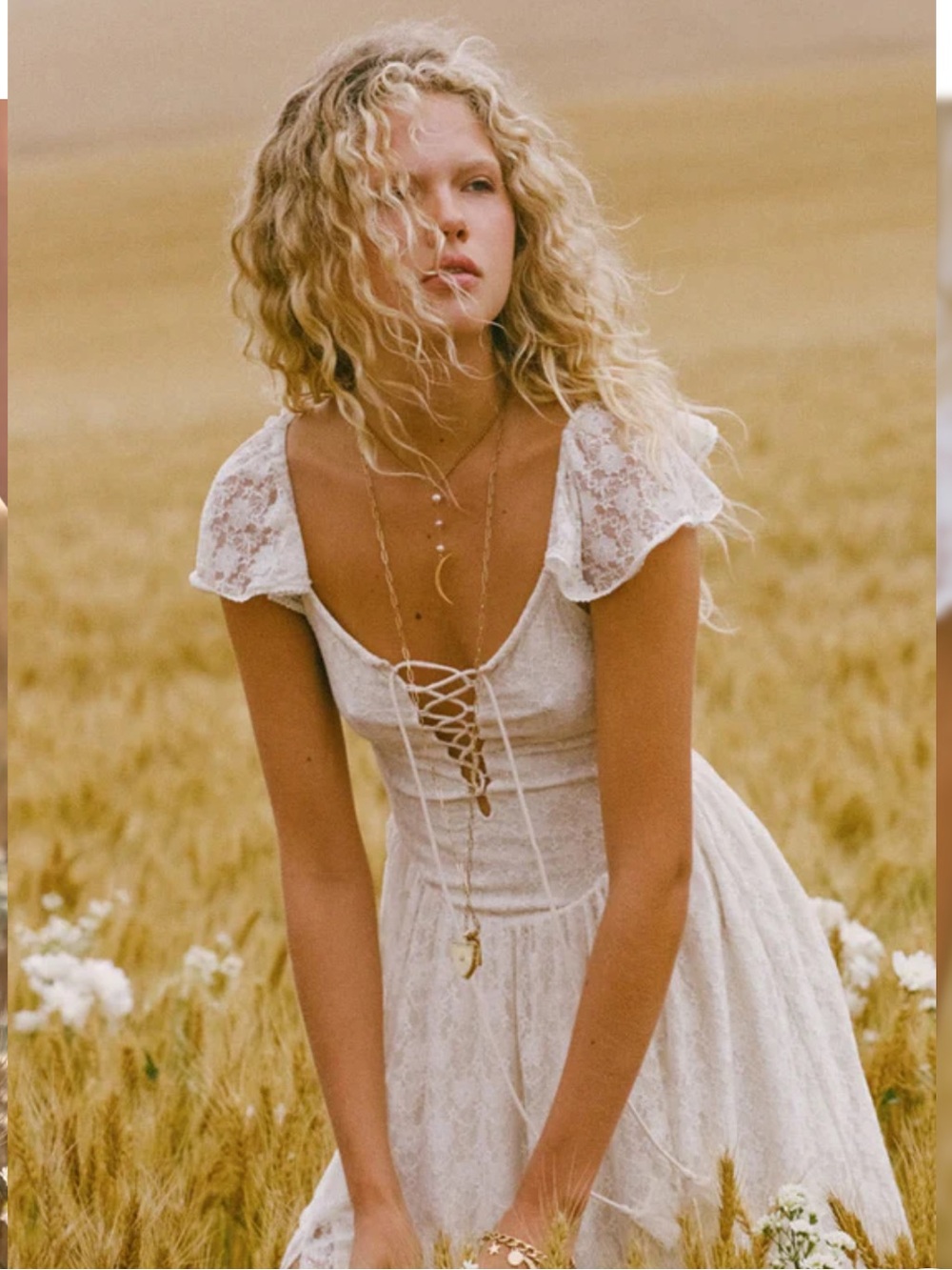 Spell Glastonbury Lace Dress